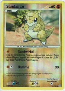 Pokemon Geheimnisvolle Schätze 96/123 Sandan Reverse Holo Deutsch