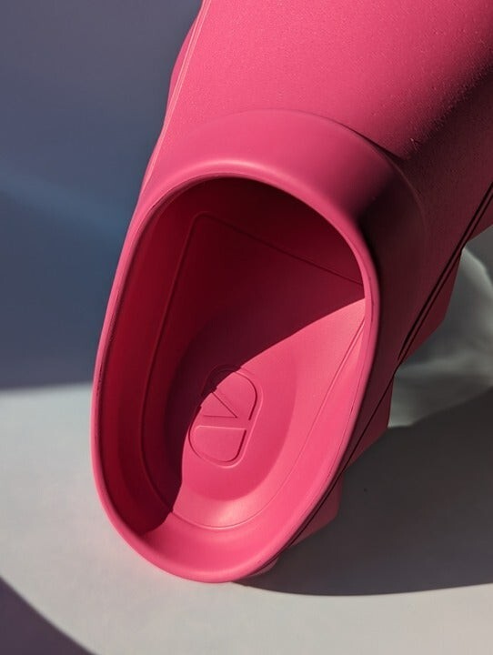 Valentino Garavani Men\'s Pink Roman Stud Turtle Slide Size 43 EU (MSRP $590) Valentino Garavani Men main image 2