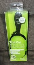 Conair  The Knot Dr. The Pro Wet  Dry Detangler Hair Brush W/Brush Case Green