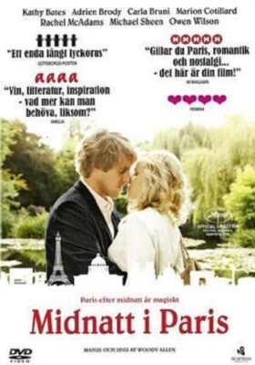 Midnight in Paris (DVD, 2012) REGION EU Cover Plays in English w