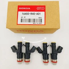 New 4X Fuel Injectors 16450-R40-A01 For 08-15 Honda Accord Civic Acura ILX 2.4L