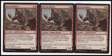 Redcap Raiders x3 #136 Throne of Eldraine MTG Near Mint Common
