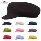 Sterkowski PIREUS Linen Summer Fisherman Cap Breton Greek Sailor Mariner Hat