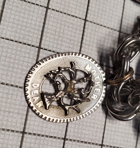 Sterling Silver Bracelet With 8 Charms 925 Stamped PR 31.8 G Pensylvania Dutch - Picture 5 of 11