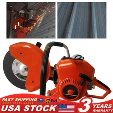 11.81" Gas-Powered Concrete Floor Cut Saw Concrete Cut Off Saw Gasoline Grinder