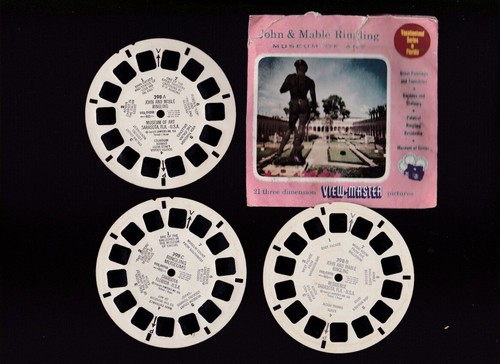 VTG SARSOTA, RINGLING VIEWMASTER REELS, BARNUM & BAILEY & ST LOUIS ZOO ELEPHANTS - Picture 2 of 5