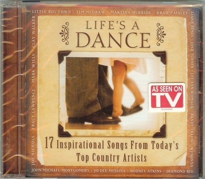 LIFE'S A DANCE -  VARIOUS ARTISTS - 17 INSPIRATIONAL SONGS - CD - NEW - SEALED