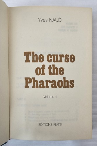 Curse of the Pharaohs Isis Mysteries of the Great Pyramid '77 Beautiful Set of 4 - Picture 5 of 24