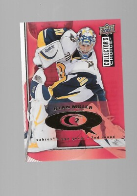 2009-10   Ryan Miller, Upper Deck Collector's Choice, Cup Quest 2nd Round! 