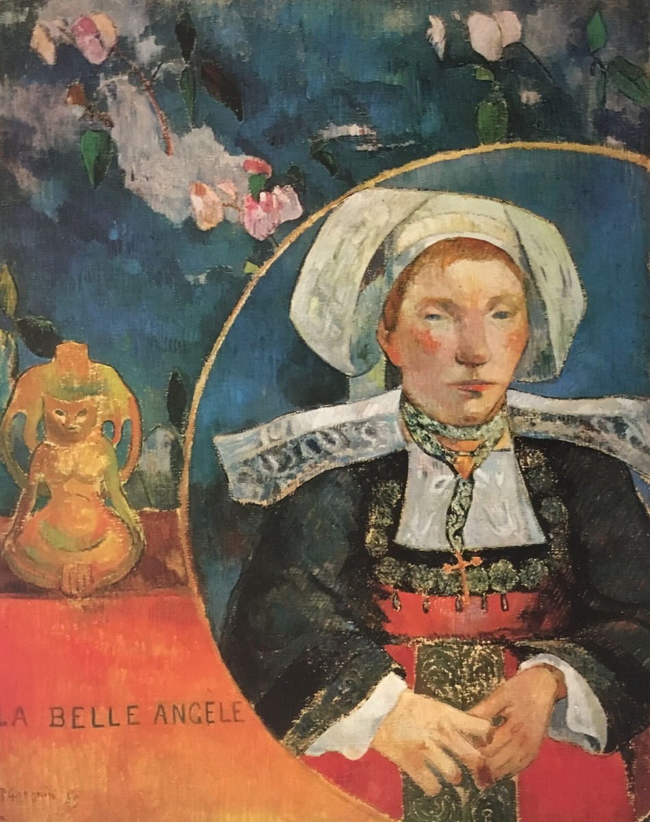 Paul Gauguin La Belle Angele Custom Framed Print | eBay