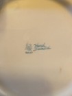 VINTAGE NIPPON HAND PAINTED THREE FOOTED ROUND OFF WHITE AND FLORAL PATTERN BOWL — photo 6
