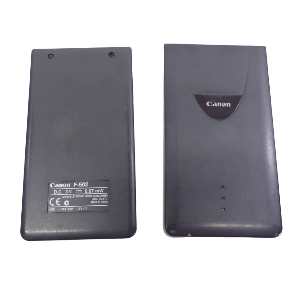 Canon F-502 Scientific Statistical Calculator With Hard Slip Case/Cover Tested - Image 2 of 4