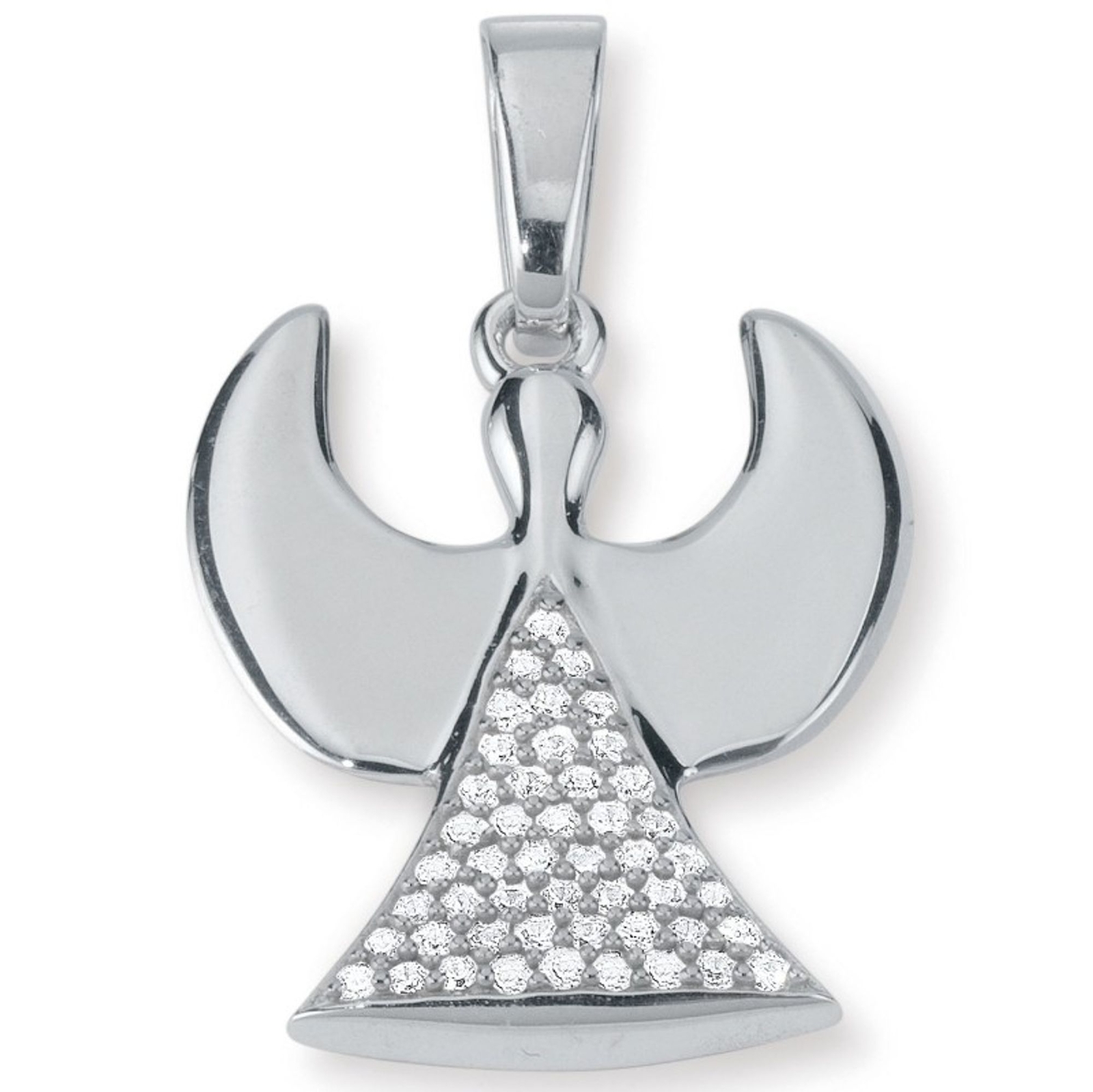 SELEXION 22247 DAMEN ANHNGER ENGEL STERLING-SILBER 925 WEI ZIRKONIA 9590₽