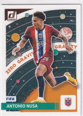 2024-25 Panini Donruss Soccer No. 5 Antonio Nusa Zero Gravity Bronze