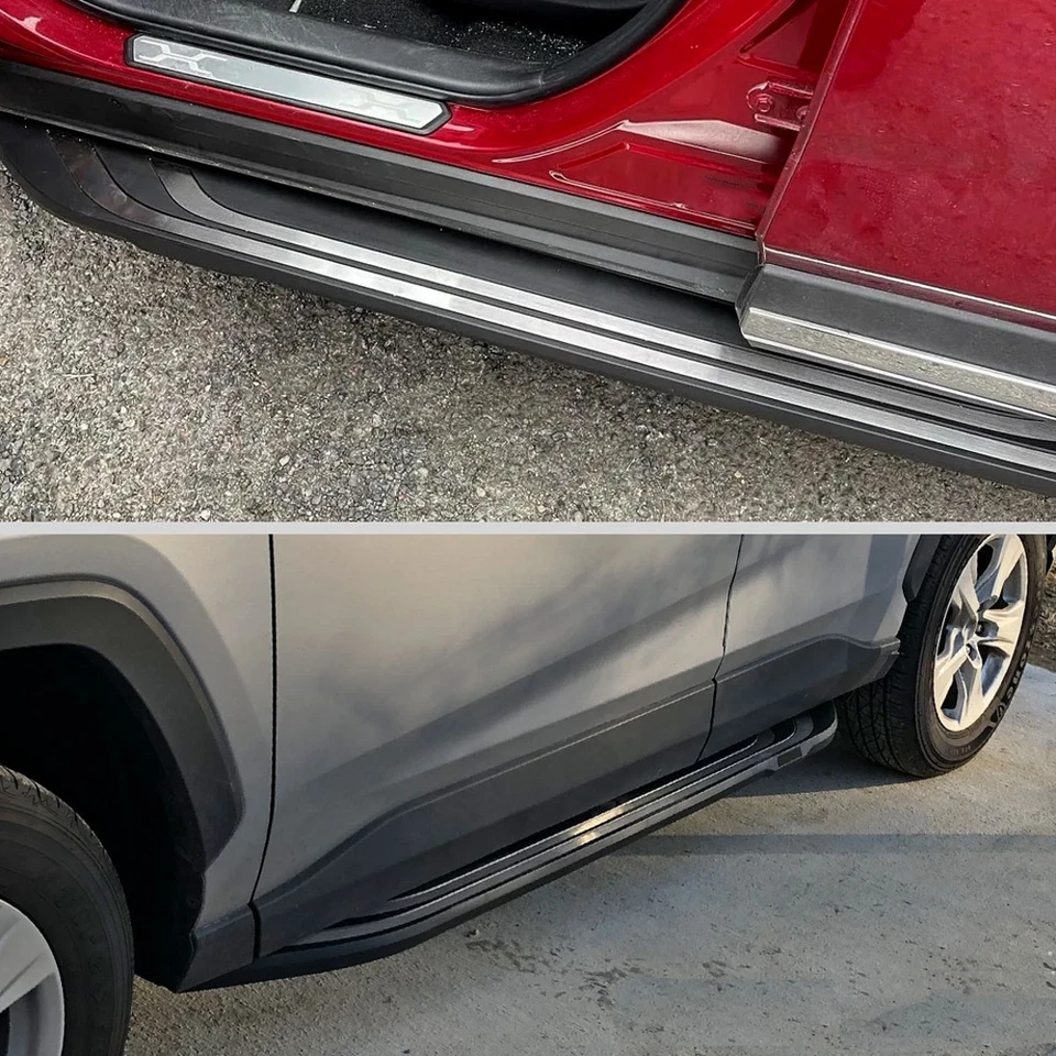 Aluminum For Toyota RAV4 2019-2024 Running Board Side Step nerf bars pedal 2PCS# - Image 2 of 4