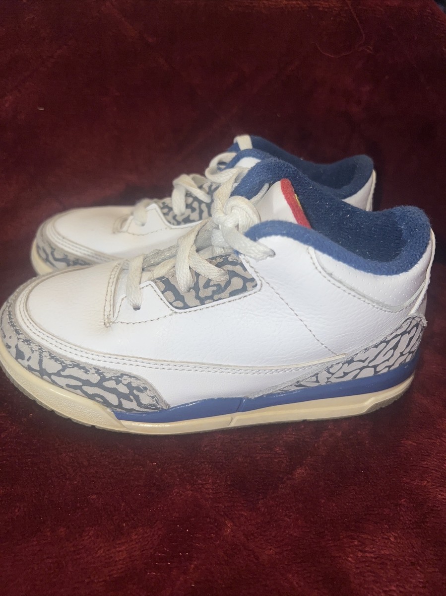 Air Jordan Retro “True Blue” Toddler Size 10C Authentic 832033-106