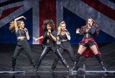 Jade Thirlwall Leigh-Anne Pinnock Perrie Edwards and Jesy Nelson- 2014 Photo