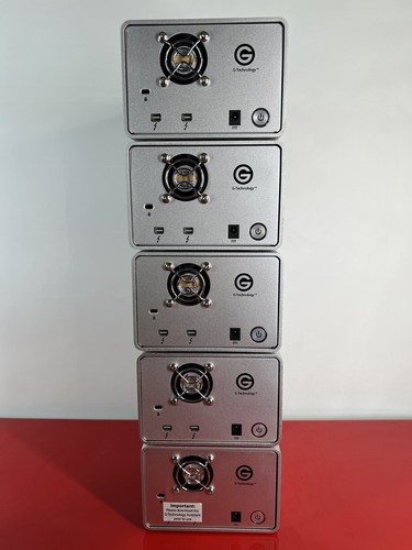 G-Technology G-DOCK EV Thunderbolt Enclosure (0G02719) Only. No Hard Drives - Picture 5 of 8
