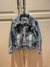 Osh Kosh B'gosh Youth Girls Blue Denim Jean Jacket Size 10