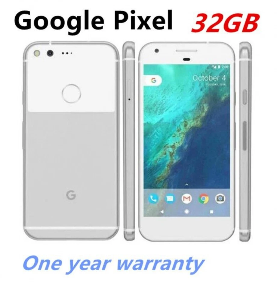 Google Pixel 32GB+4GB 5.0"12MP 2770mAh 4G LTE Unlocked Smartphone New Sealed - Image 3 of 4