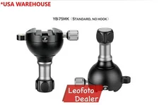Leofoto YB-75MK Leveling Base with Handle for 75mm Bowl | Arca Clamp