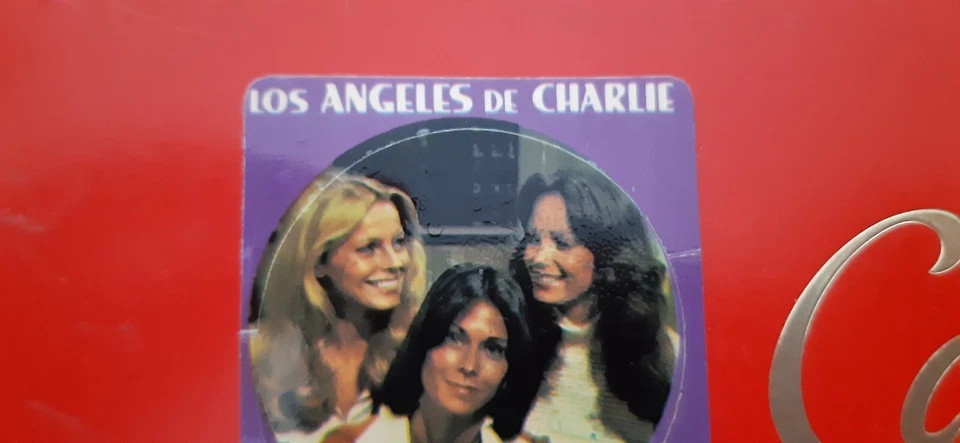 Sticker LOS ÁNGELES DE CHARLEY CROPAN 1976 VINTAGE TV JACKLIN SMITH  - Imagen 2 de 4