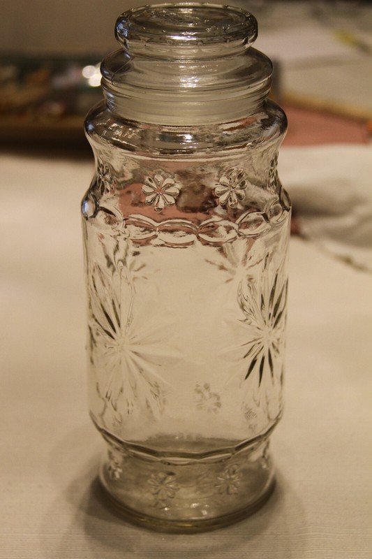Vintage Planters Peanut  Apothecary Jar 1980