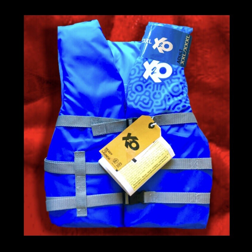 X²O Adult XXL-XXXL Life Vest Life Jacket Boat Safety gear COAST