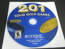 201 Solid Gold Games (PC, 2003) - Disc Only!!!