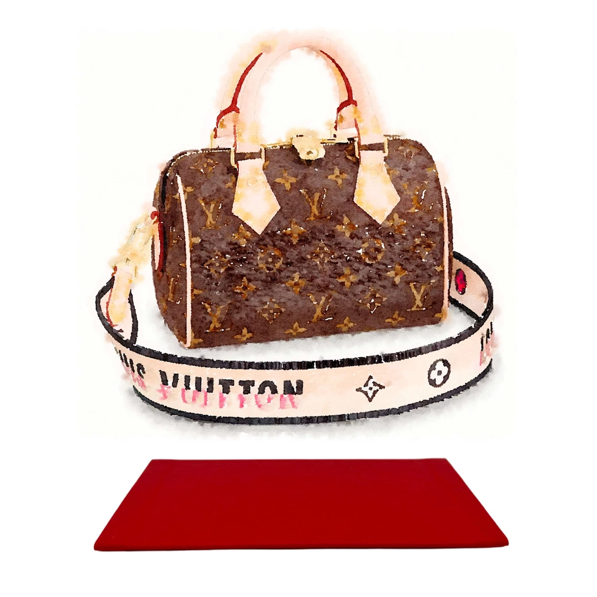 louis vuitton speedy bag insert