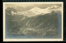 Vintage Real Photo Postcard RPPC Abraham's Series Snowdon Near Penygwryd