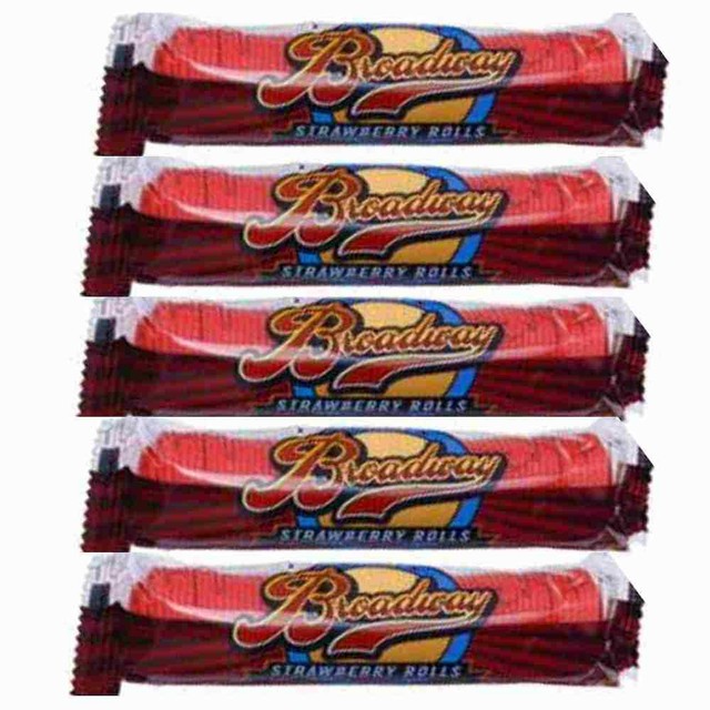 Broadway Licorice Rolls Strawberry Candy 24 COUNT for sale online eBay