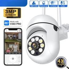 Surveillance Night Vision Full Color Digital Zoom Video Security Monitor Cameras