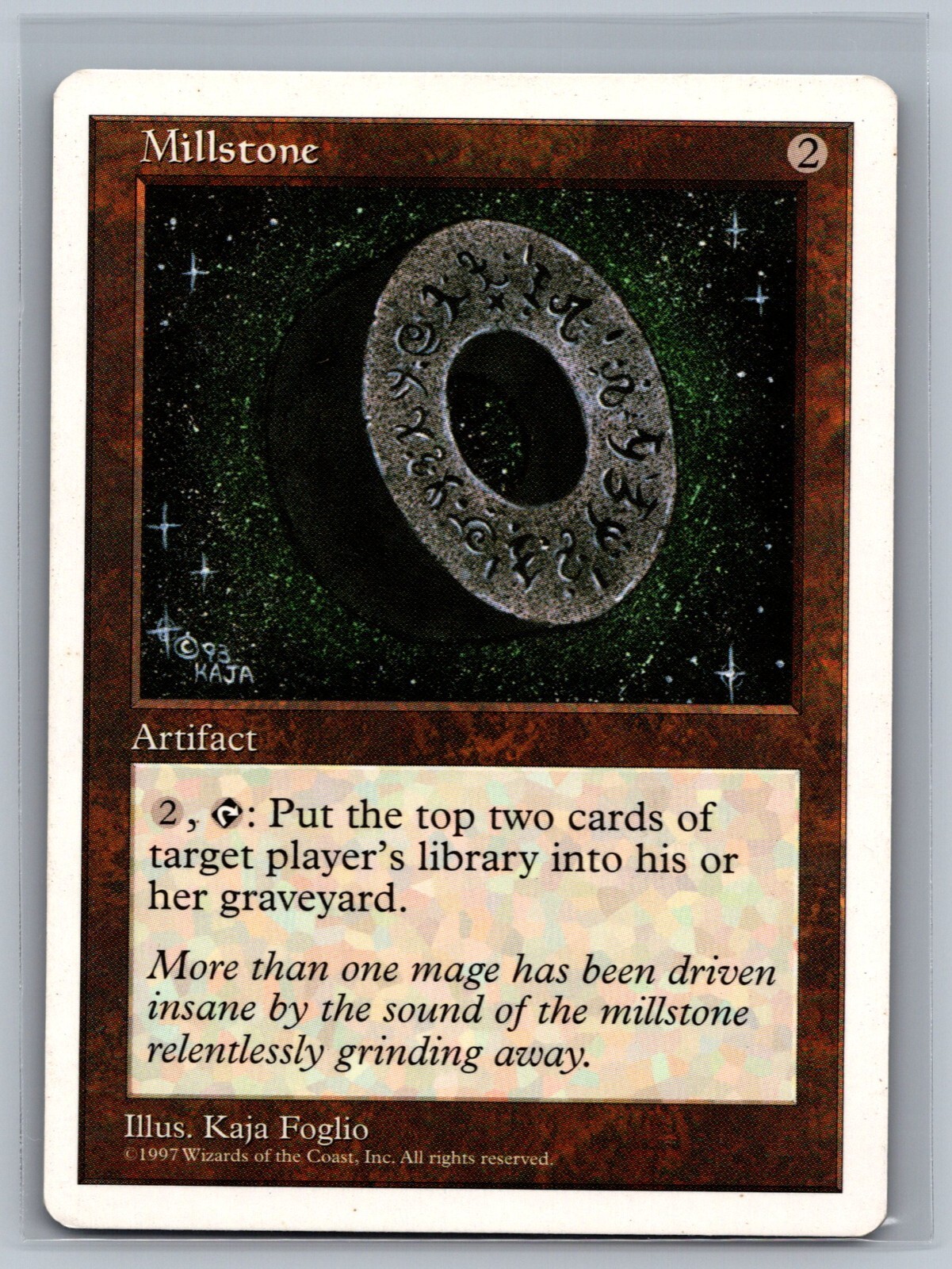 Magic The Gathering 5th Edition Millstone MTG TCG CCG Fifth