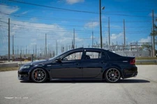 HIC USA 2004 to 2008 TL rear roof window visor spoiler Version 2