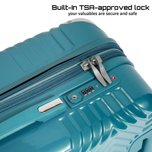 20-Inch Hardside Carry-On Expandable Luggage with Spinner Wheels & TSA Lock - Picture 35 of 41