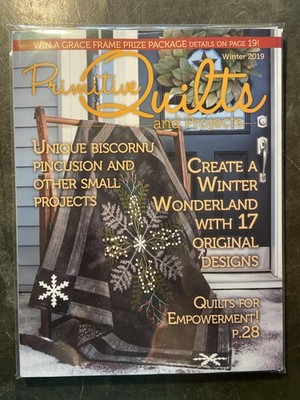 Primitive Quilts and Projects Magazine Winter 2019