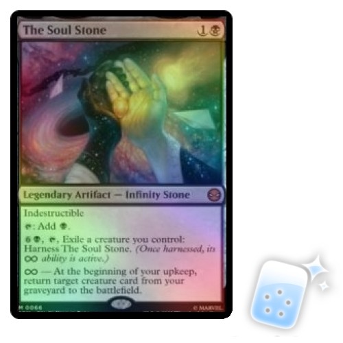 MTG The Soul Stone 英語版 foil The Soul Stone (Cosmic Foil) - Marvel's Spider-Man - Magic