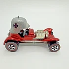 Hot Wheels Redline Red Baron Vintage HK Black Interior 1969