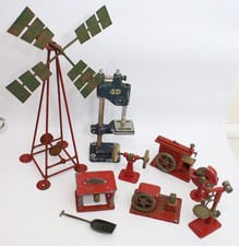 8x vintage Live Steam models accessories TEKNO LANGES Legetoj & EKI lathe 