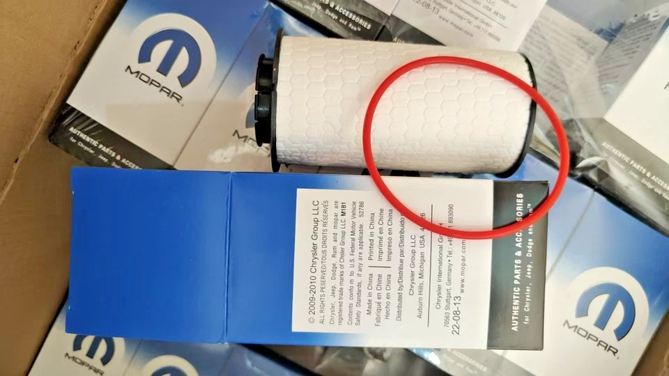 Mopar 68492616AA Fuel Water Separator 68235275AA for Ram 1500 3.0L EcoDiesel OEM - Image 3 of 4