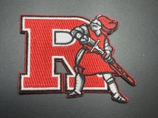 Rutgers University Scarlet Knights Embroidered Iron On Patch