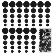 90 Pcs Tuxedo Shirt Buttons,Upholstery Buttons for Tufting,5 Sizes of Satin