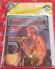 Johnny Hallyday Que Je T'Aime La Collection Officielle CD+Livre Neuf Scéllé