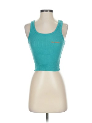 Iets frans Women Green Sports Bra S