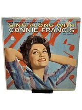 Connie Francis Sing Along With Connie Francis 1961 Vinyl LP Mati-Mor 8002 Mono