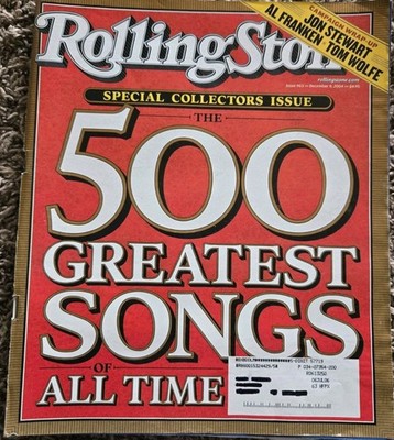 Rolling Stone Magazine #963 500 Greatest Songs Of All Time December 9 2004