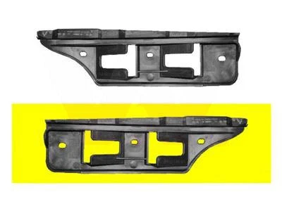 Support latéral gauche de parechocs avant pour Volkswagen Golf 5 - Photo 1/1