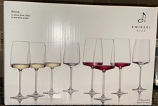 NEW Zwiesel Sensa Tritan Red & White Wine Glasses 8 pack Gorgeous Modern Design