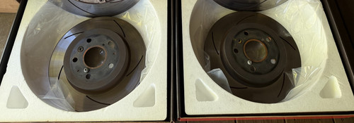 2024 Toyota GR Corolla OEM rear brake rotor set